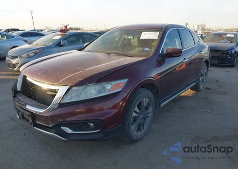 2015 Honda Crosstour Ex-L V6 from USA, damaged, VIN 5J6TF1H5XFL000056